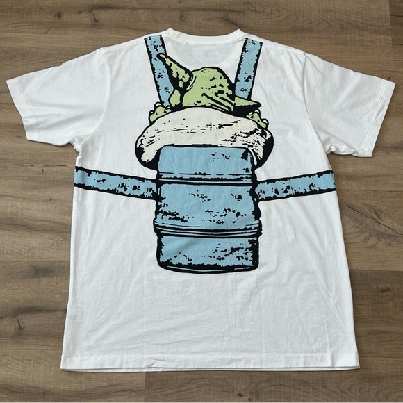 Uniqlo X Star Wars XL Yoda Backpack T-Shirt Nigo Master of Graphics Do or Do Not - Picture 1 of 7